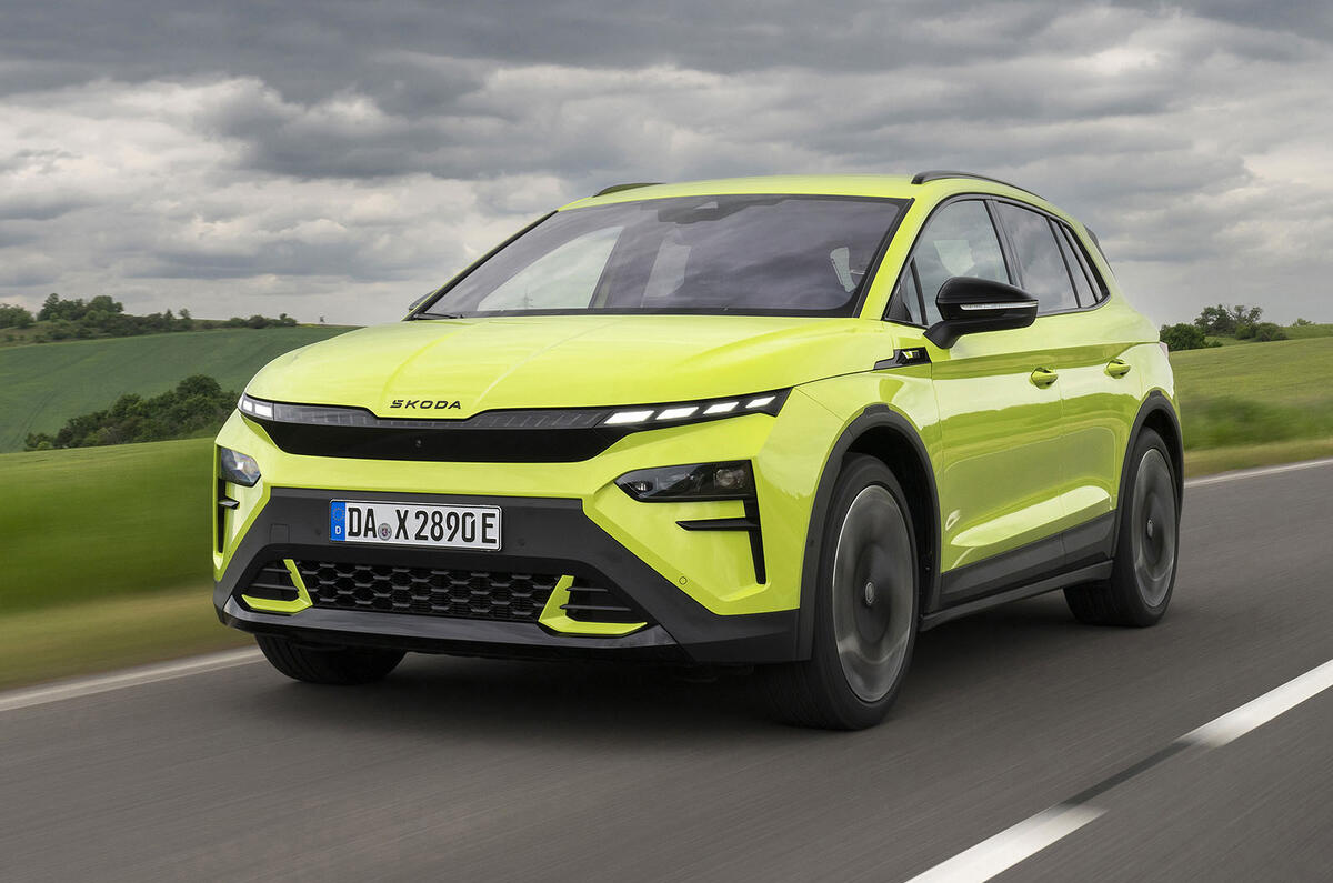 Skoda Elroq VRS review 2025 01 front tracking