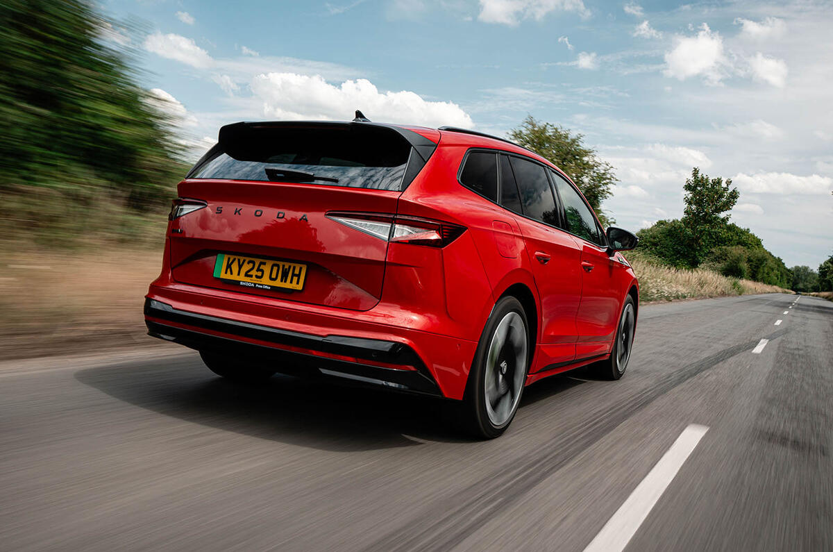 Skoda Enyaq vRS review 2025 003