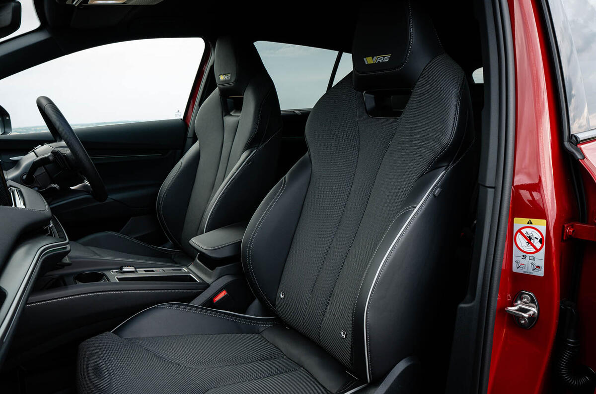 Skoda Enyaq vRS review 2025 013