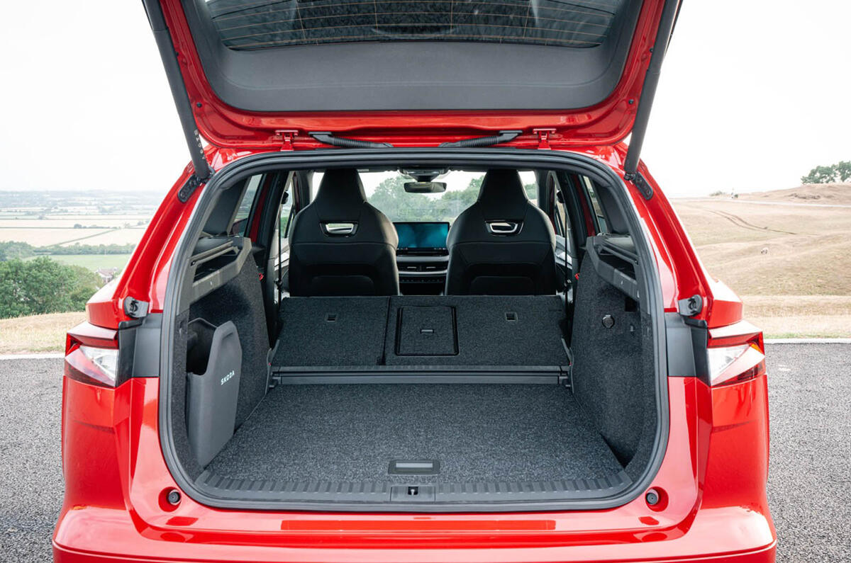 Skoda Enyaq vRS review 2025 015