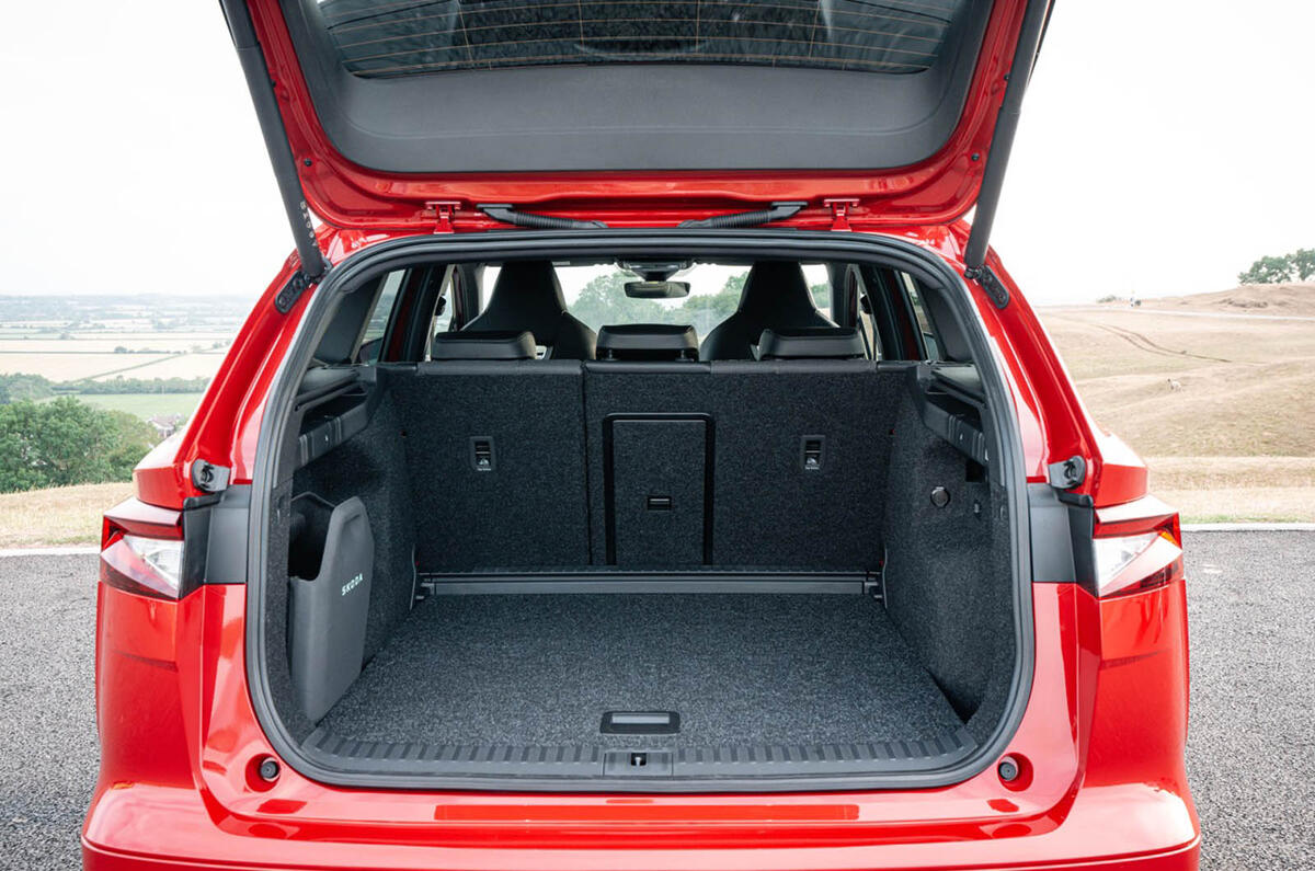 Skoda Enyaq vRS review 2025 016