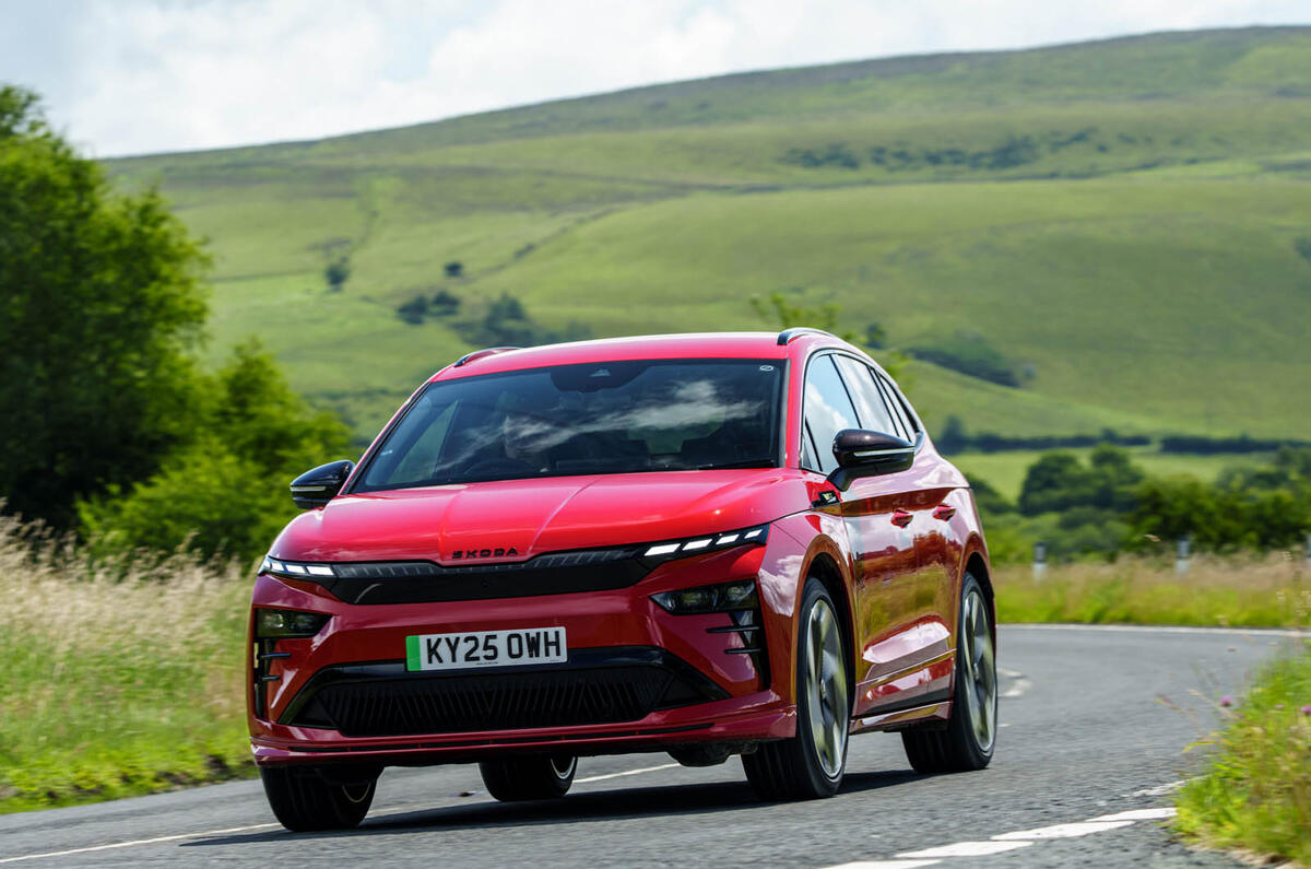 Skoda Enyaq vRS review 2025 017