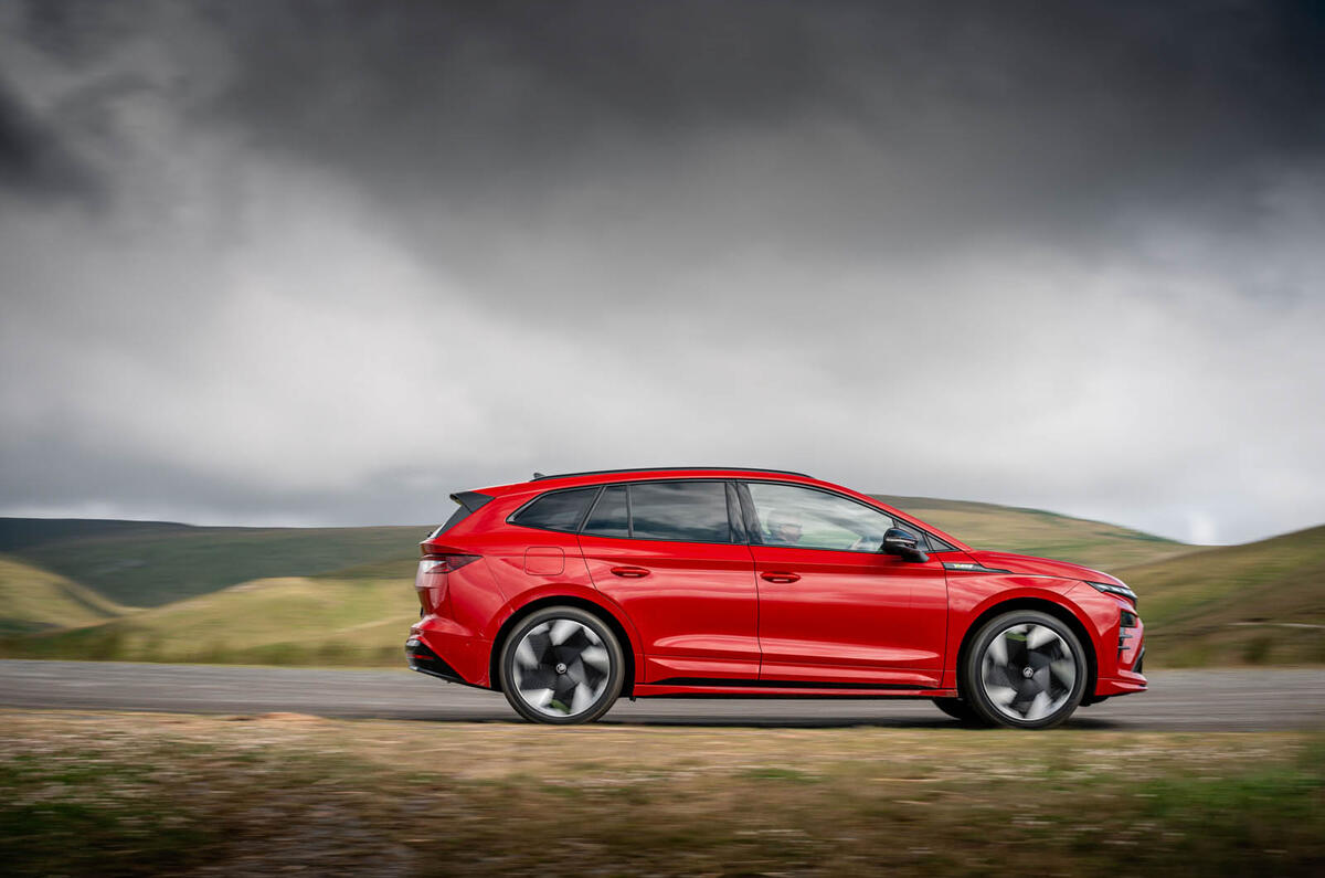 Skoda Enyaq vRS review 2025 019