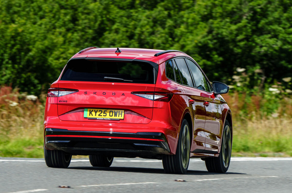 Skoda Enyaq vRS review 2025 020