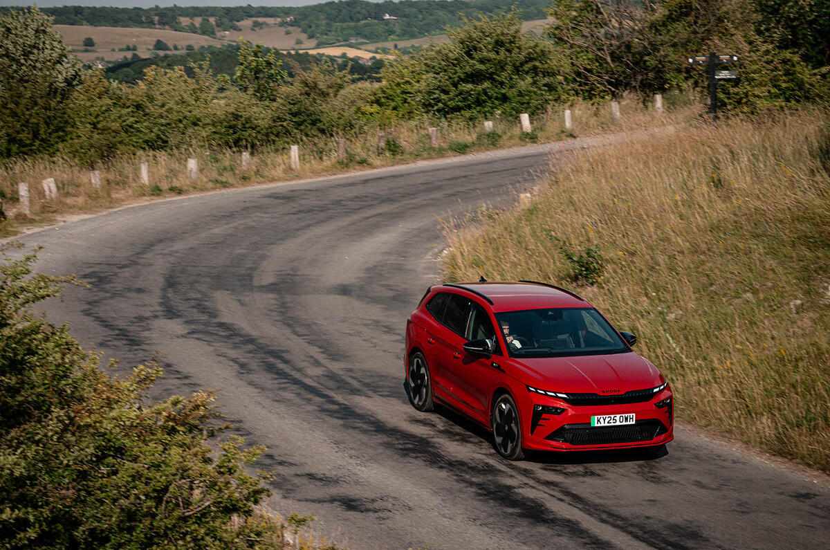 Skoda Enyaq vRS review 2025 021