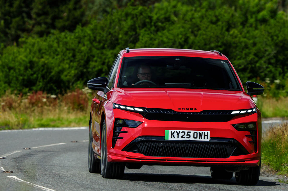 Skoda Enyaq vRS review 2025 022