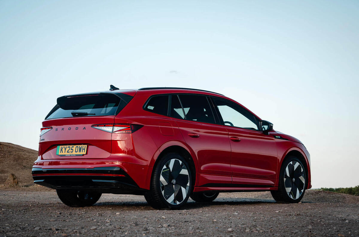 Skoda Enyaq vRS review 2025 023