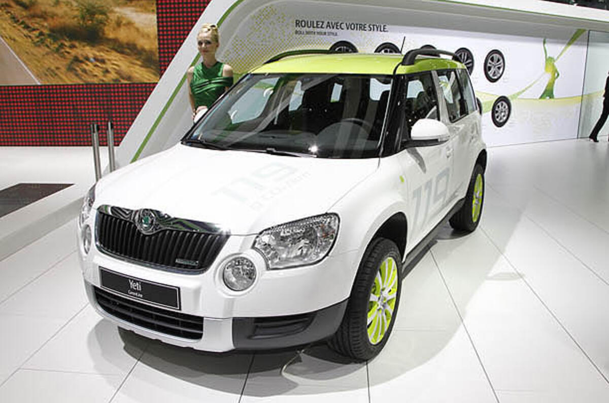 Paris motor show: Skoda greenline models