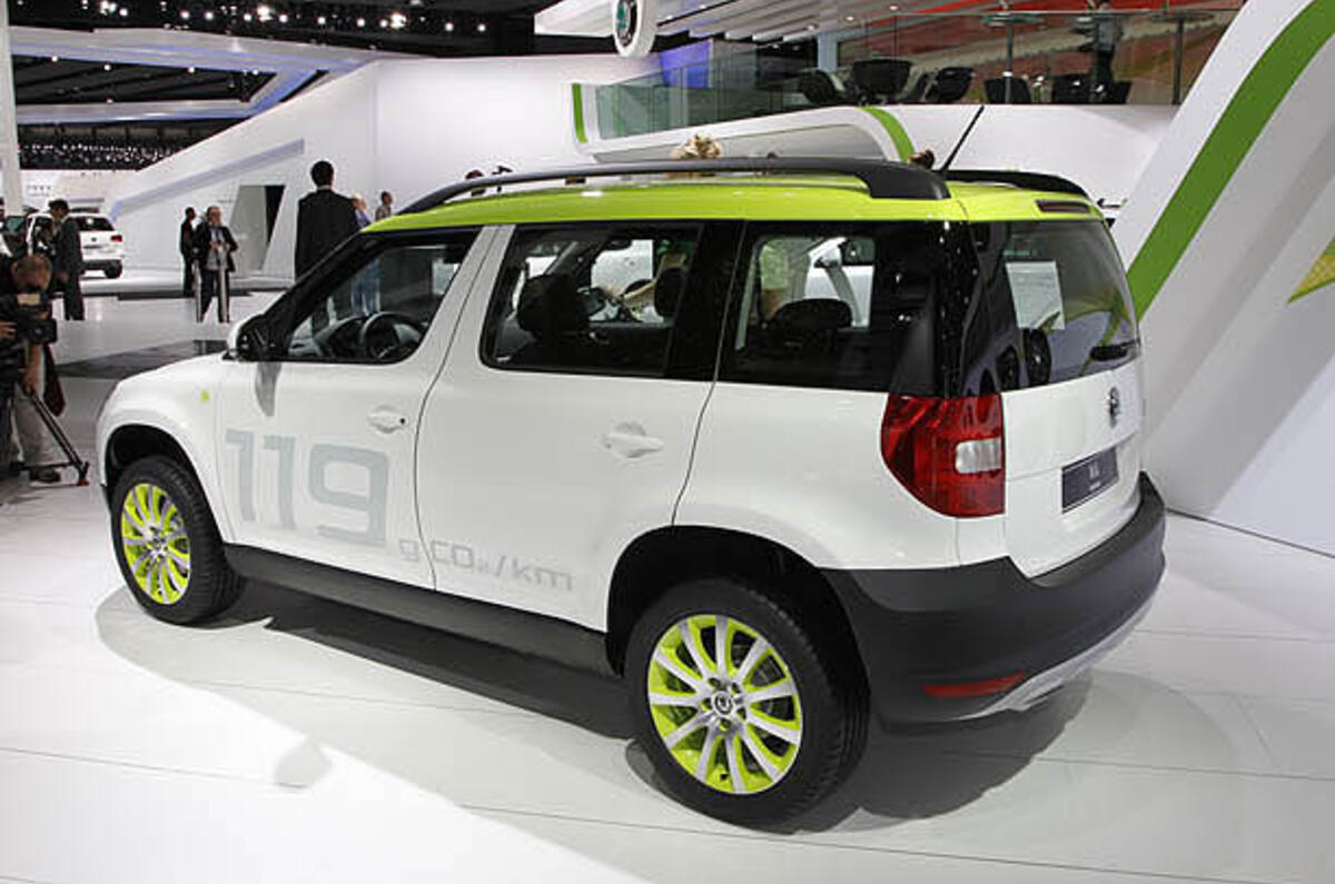 Paris motor show: Skoda greenline models