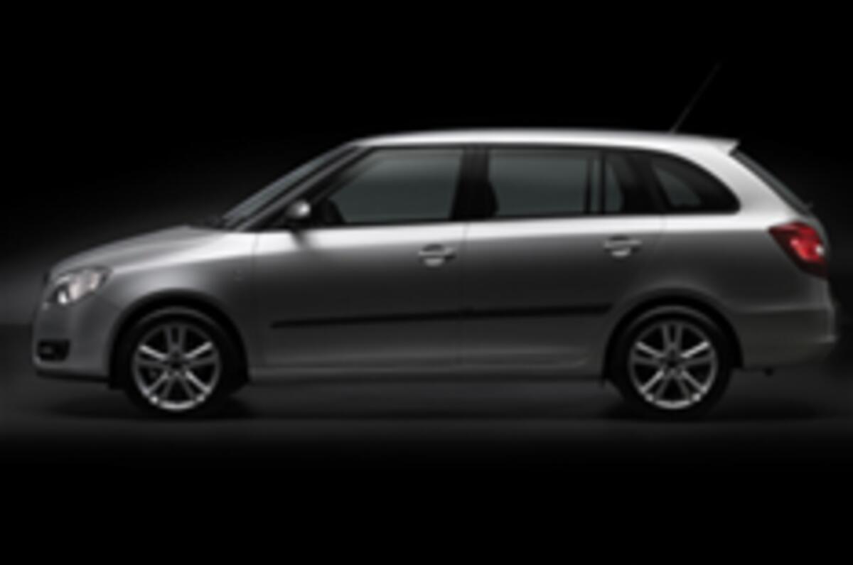First glimpse of new Skoda Fabia estate