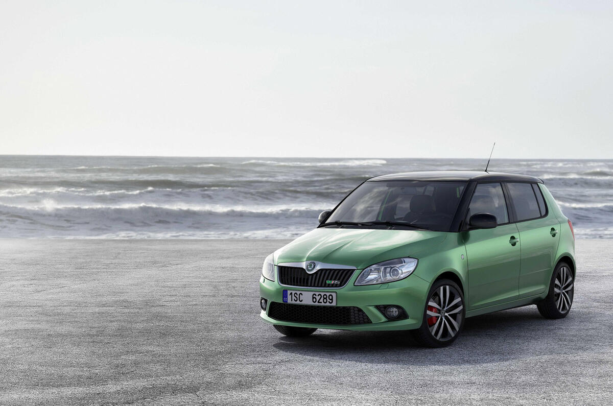 Geneva motor show: Skoda Fabia vRS 