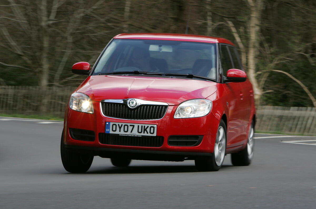 Looks smaller, but new Fabia is bigger than its predecessor Skoda Fabia cornering