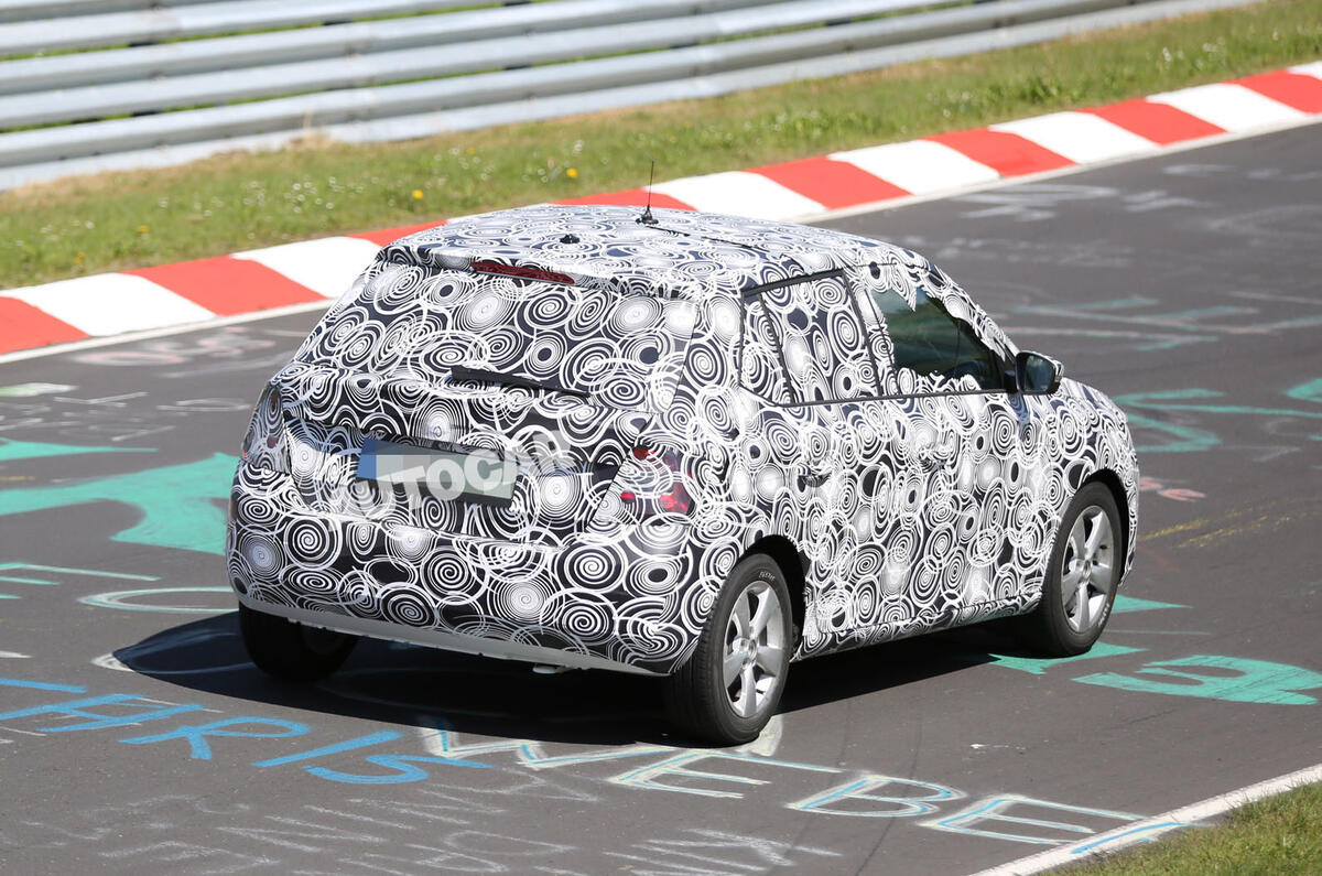 no title New Skoda Fabia spotted testing ahead of 2015 launch
