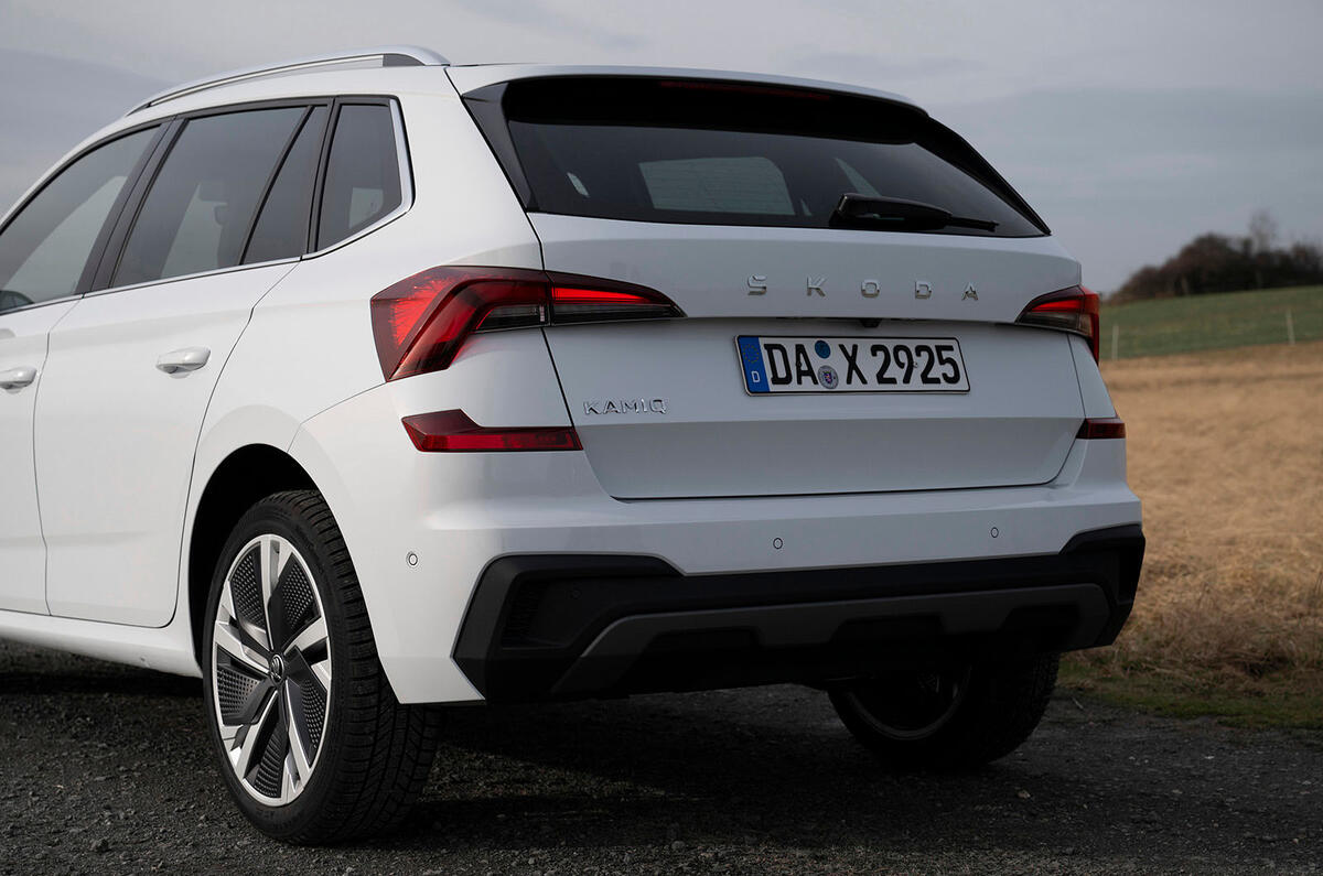 skoda kamiq review 2024 05 rear end design