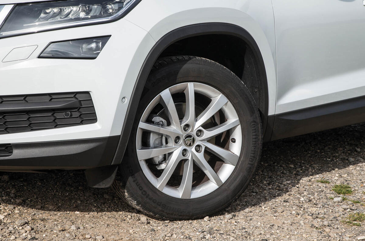 18in Skoda Kodiaq alloy wheels