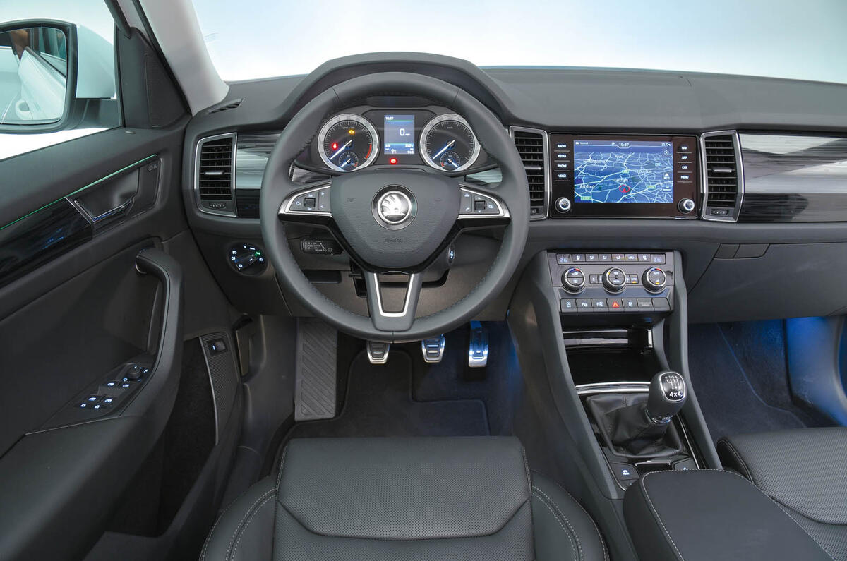 Skoda Kodiaq dashboard