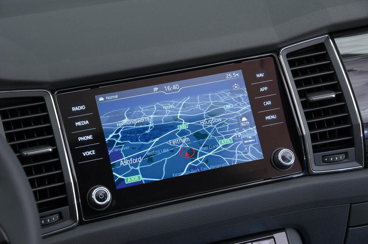 Skoda Kodiaq sat nav