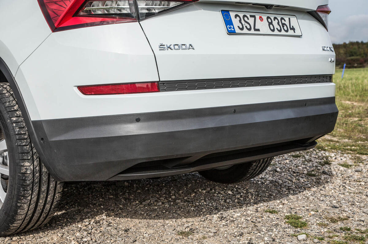 Skoda Kodiaq rear bumper