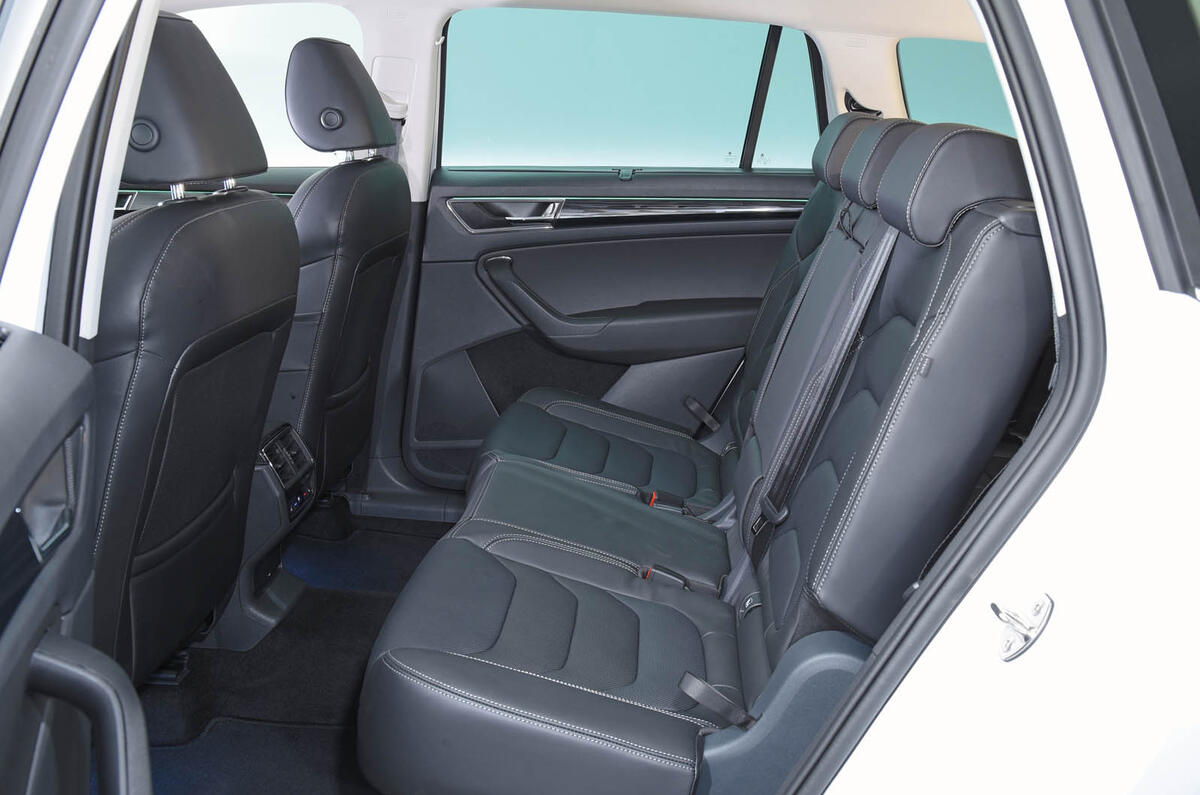 Skoda Kodiaq rear seats