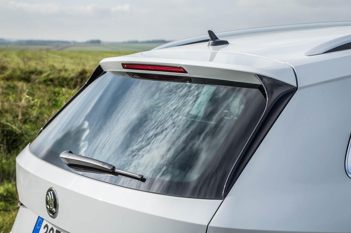 Skoda Kodiaq rear window
