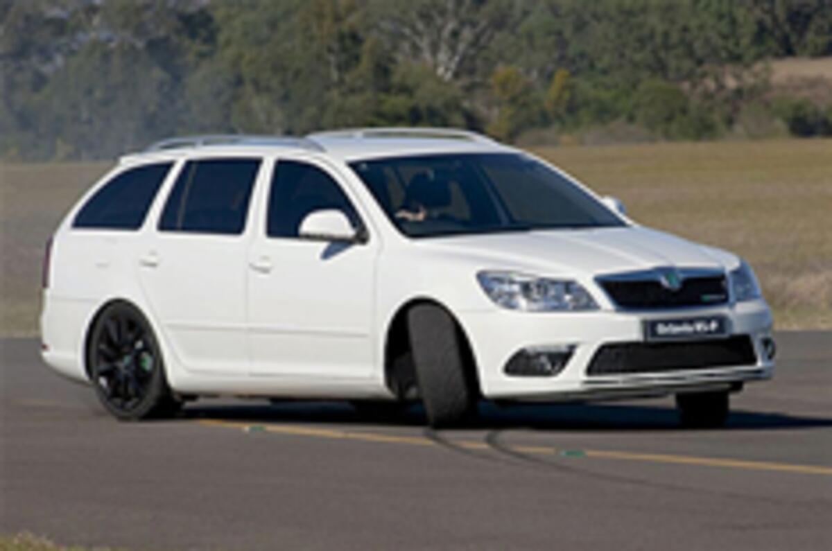 Track-spec Skoda Octavia vRS