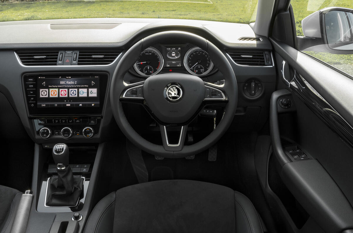 Skoda Octavia dashboard