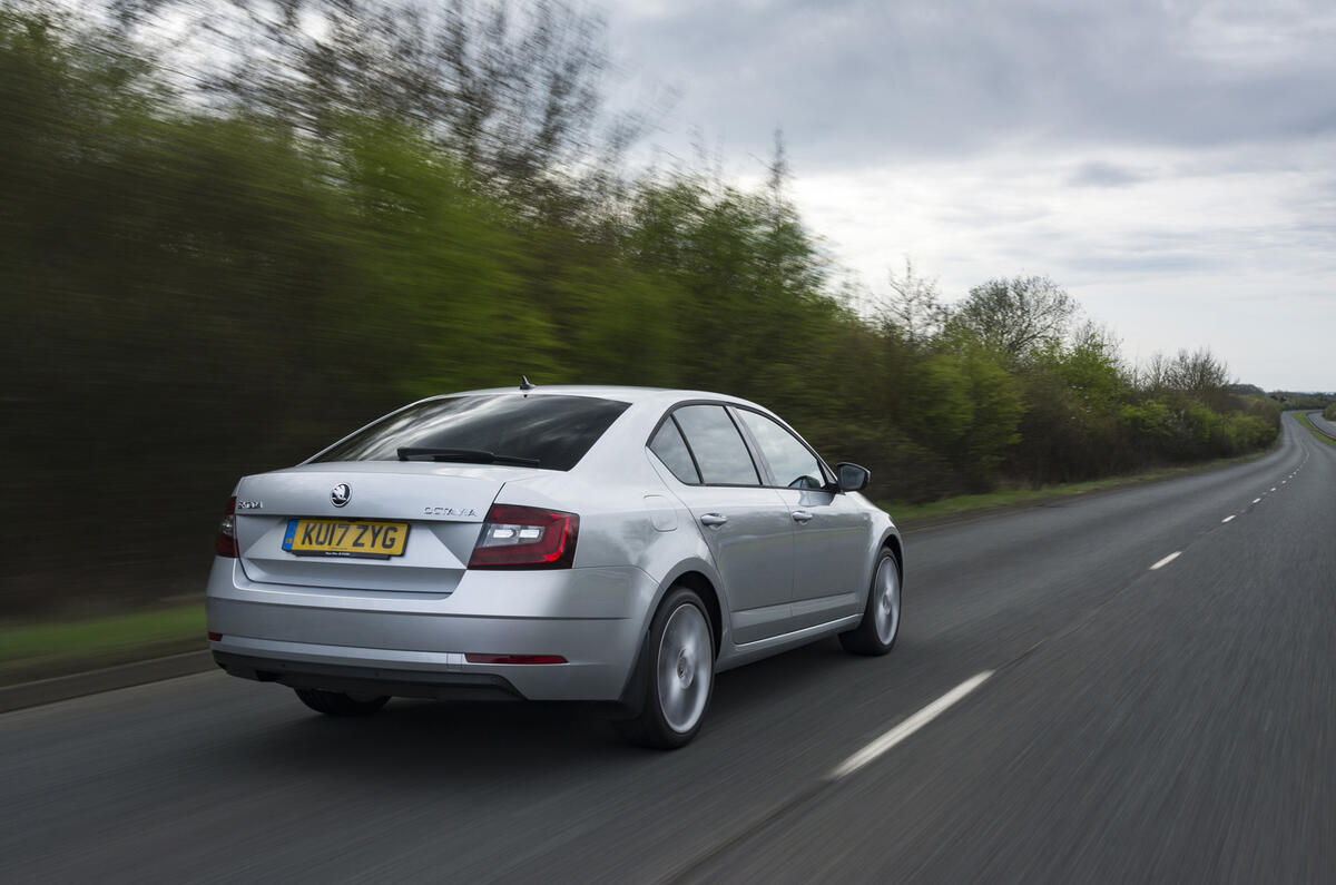 Skoda Octavia rear end