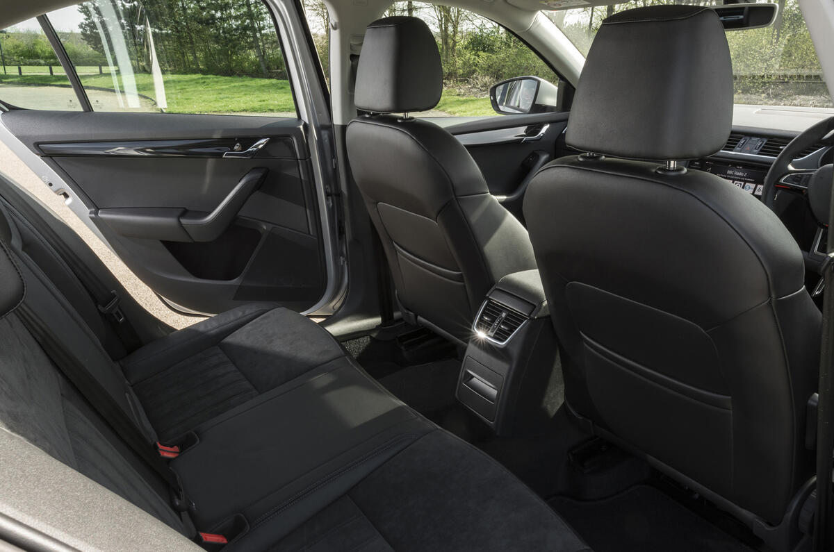 Skoda Octavia rear seats