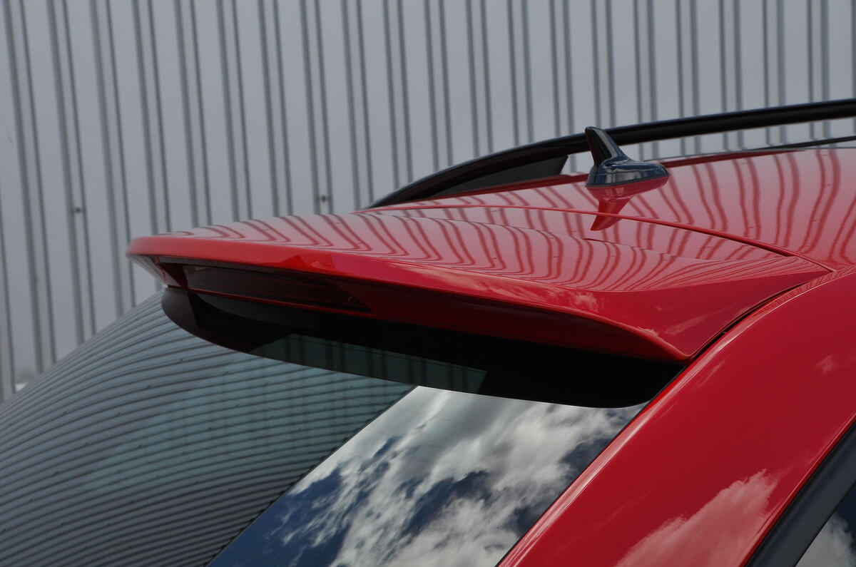 Skoda Octavia vRS 245 rear spoiler