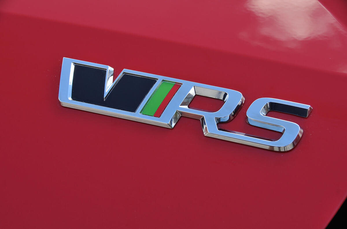 Skoda Octavia vRS 245 vRS badging