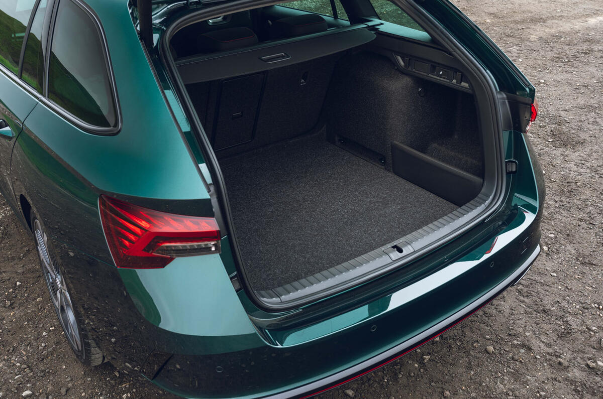 Skoda Octavia VRS review 2025 021 boot Skoda Octavia VRS review 2025 021 boot