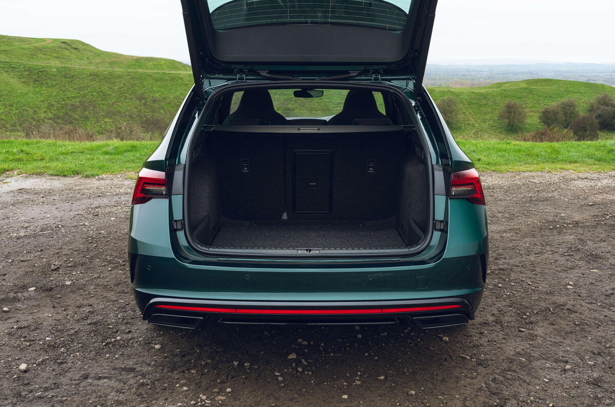Skoda Octavia VRS review 2025 023 boot Skoda Octavia VRS review 2025 023 boot
