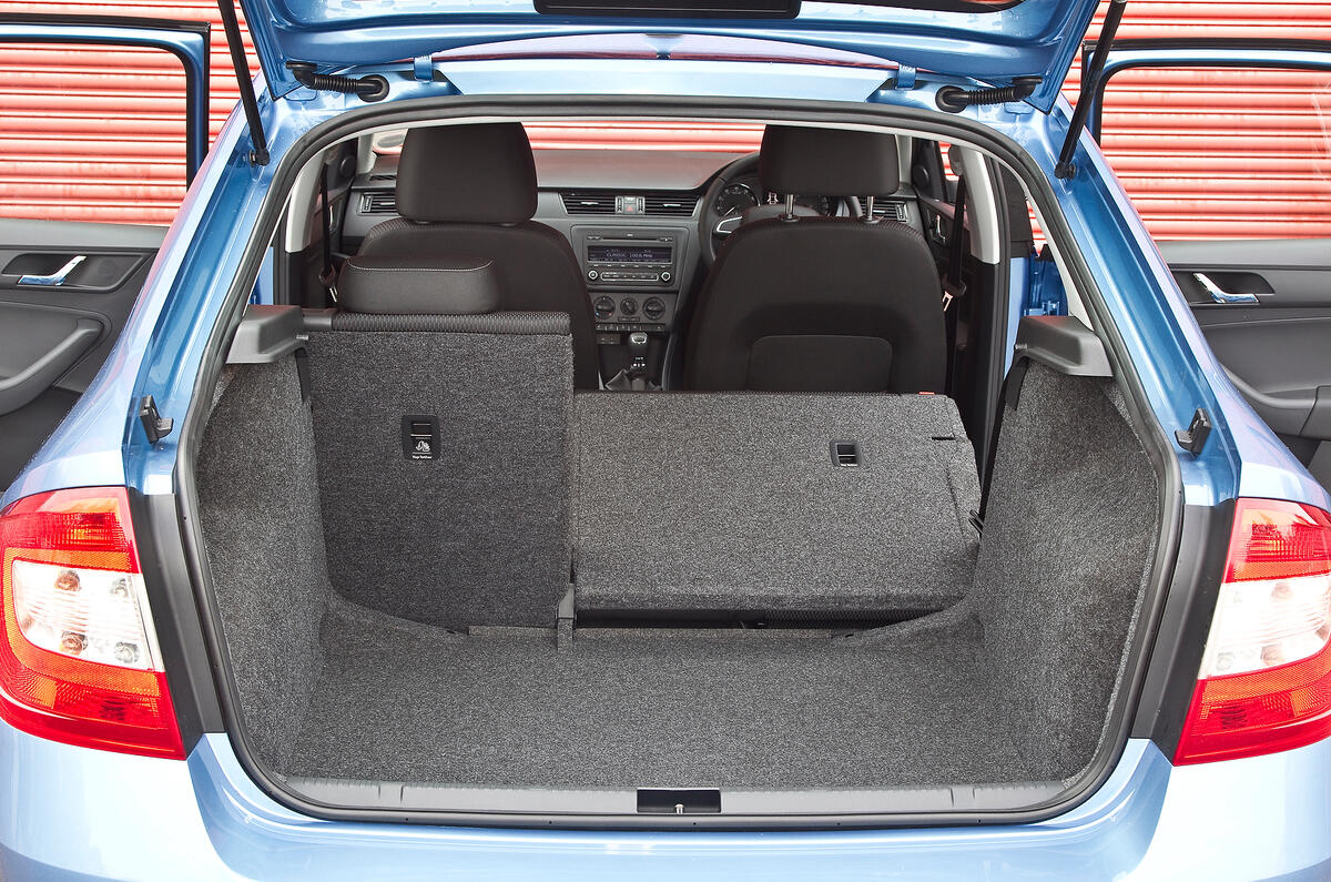 Skoda Rapid seat flexibility