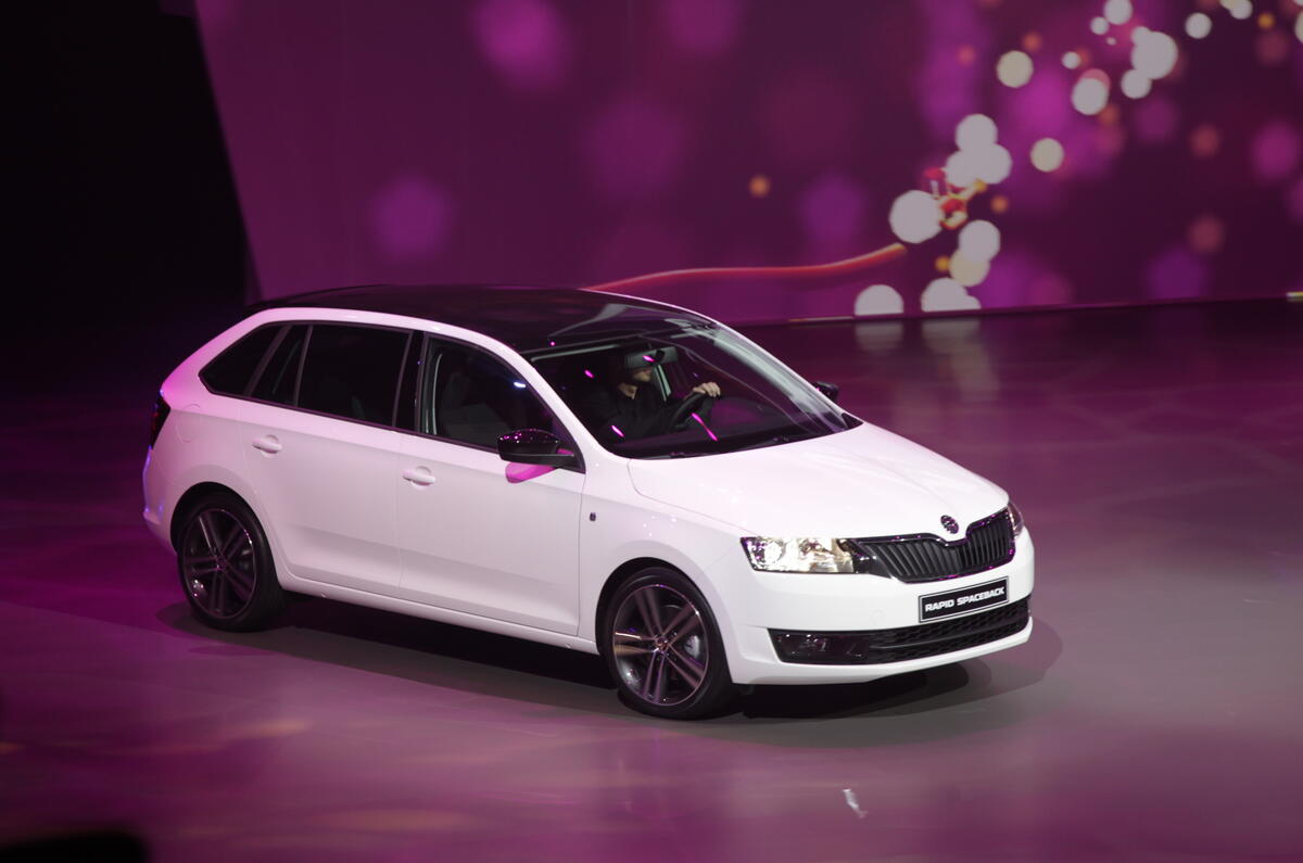 Frankfurt motor show 2013: Skoda Rapid Spaceback