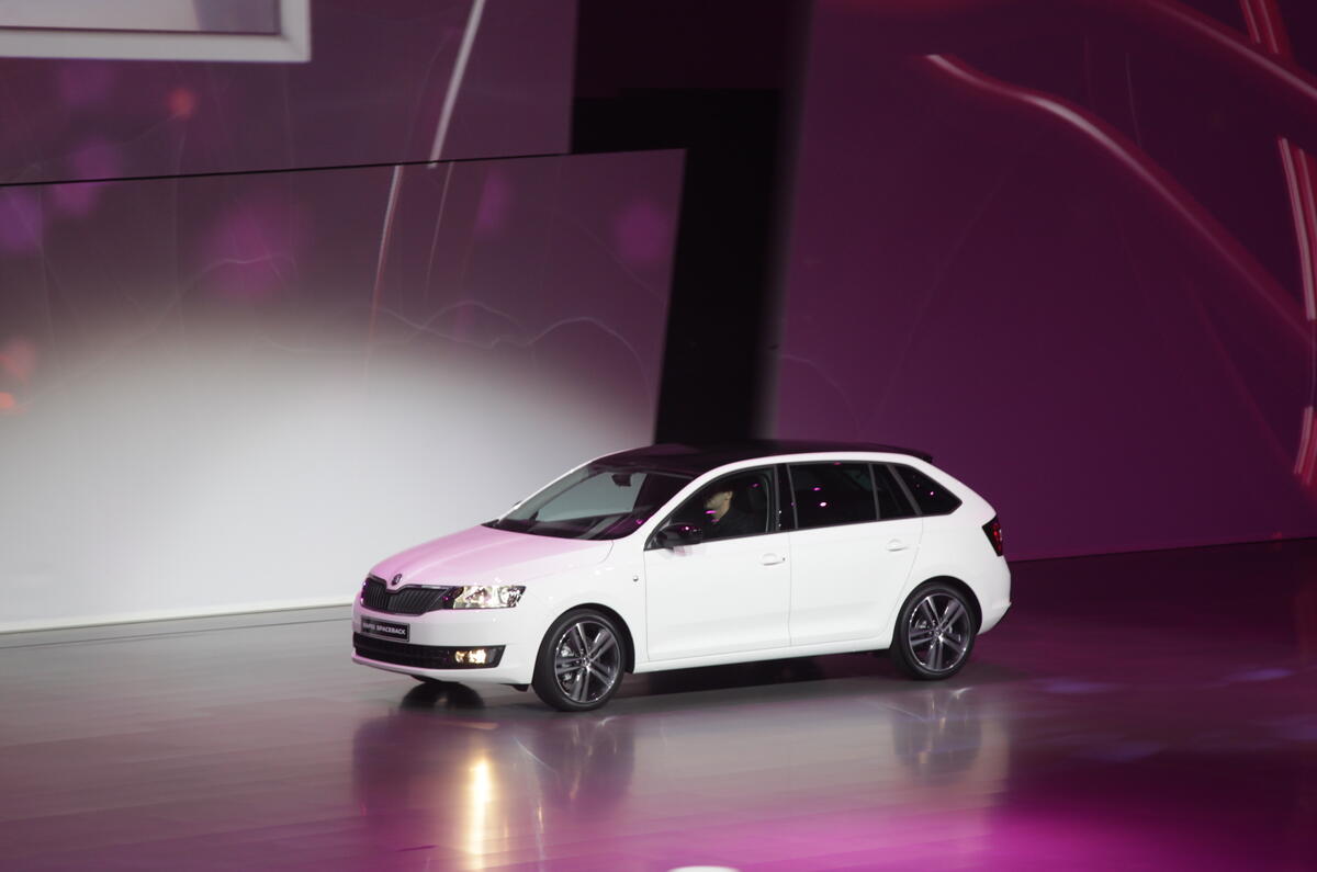 Frankfurt motor show 2013: Skoda Rapid Spaceback