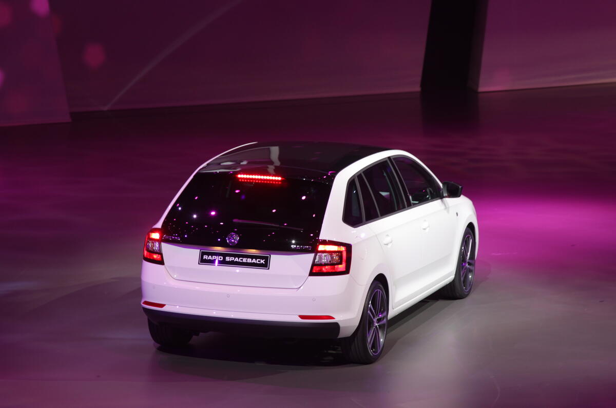 Frankfurt motor show 2013: Skoda Rapid Spaceback