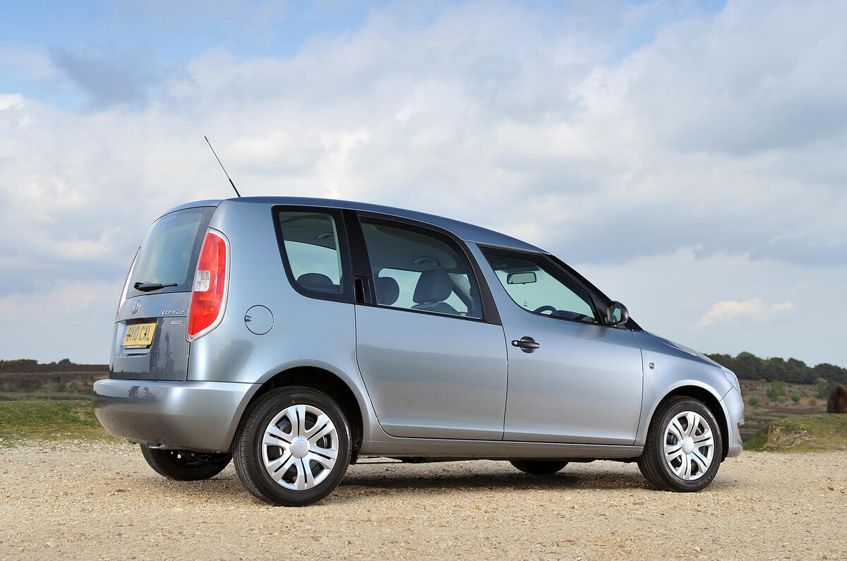Skoda Roomster rear quarter