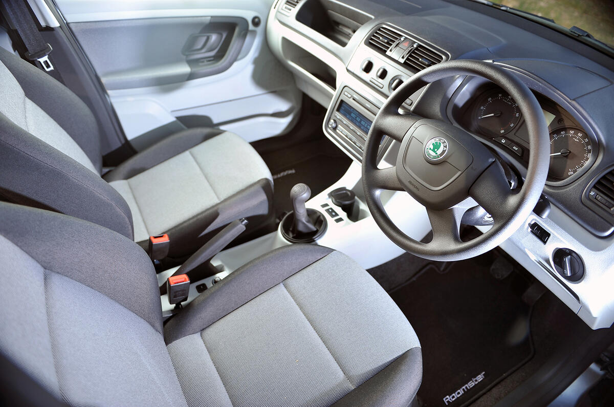 Skoda Roomster interior