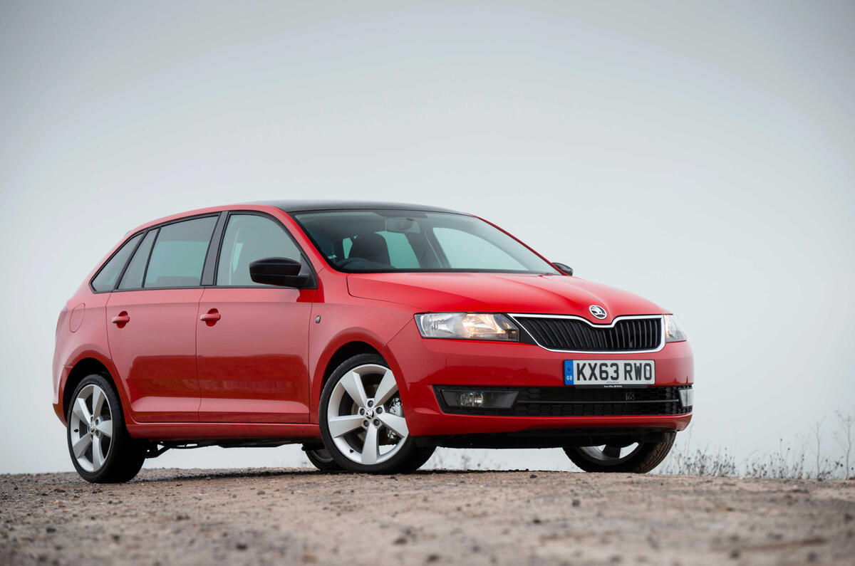 3.5 star Skoda Rapid Spaceback