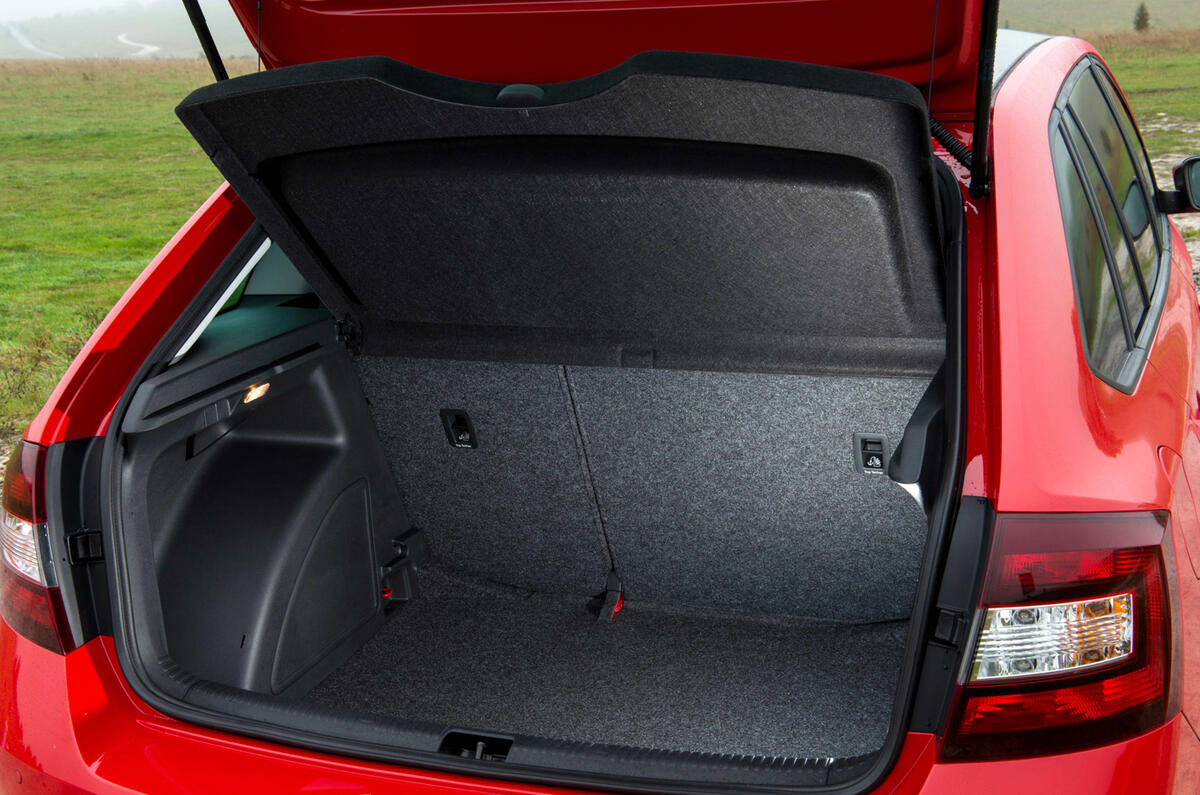 Skoda Rapid Spaceback boot space