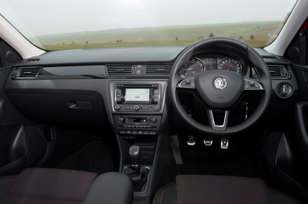 Skoda Rapid Spaceback dashboard