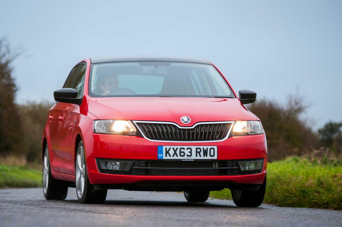 Seat Rapid Spaceback cornering