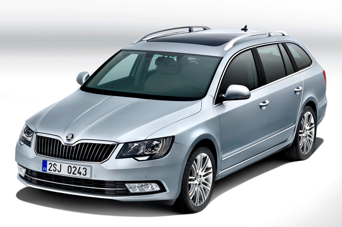 New look for Skoda Superb