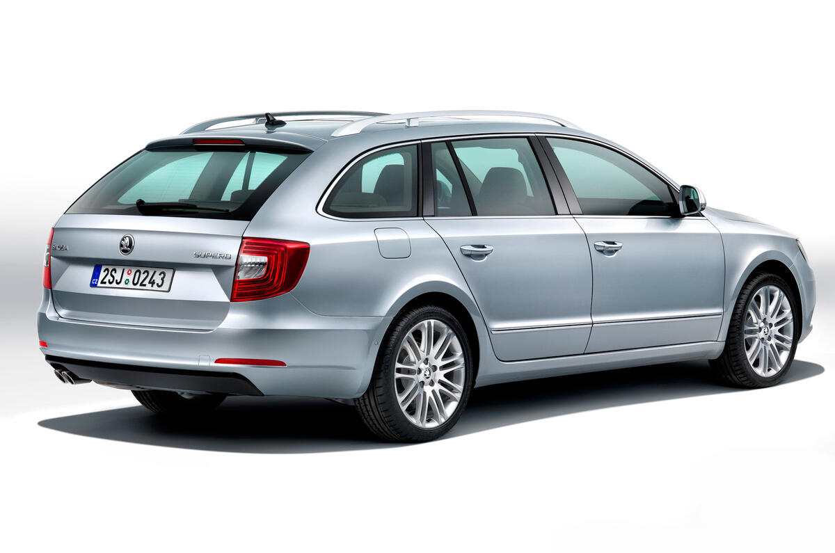 no title New look for Skoda Superb