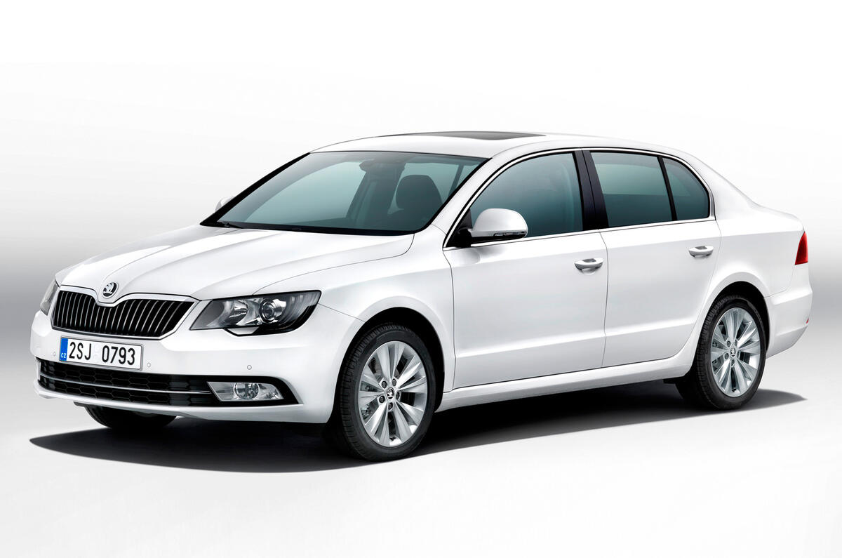 no title New look for Skoda Superb