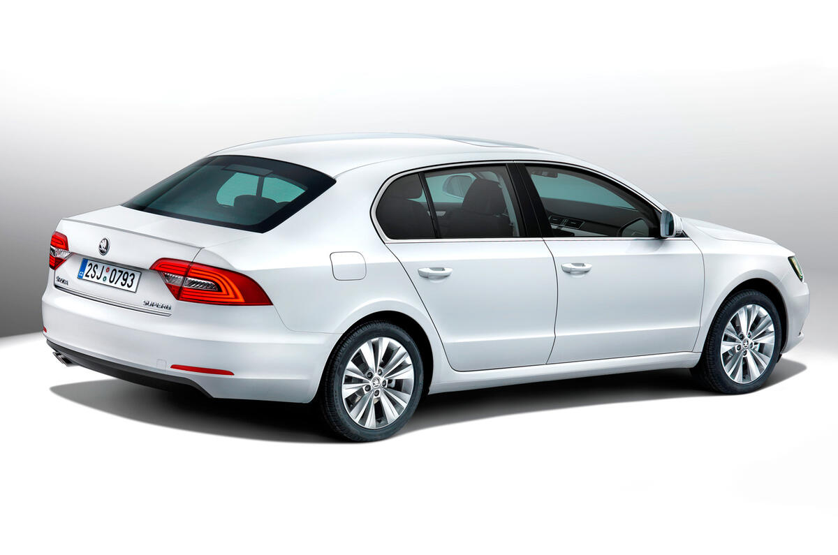 no title New look for Skoda Superb