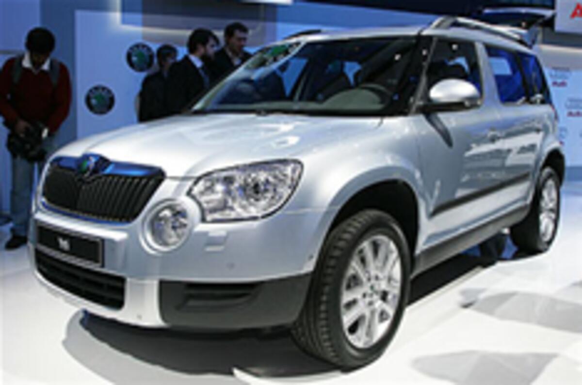 Skoda Yeti lands in Geneva