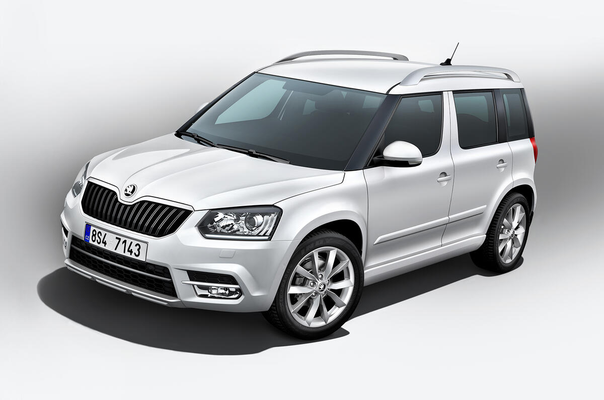no title Revised Skoda Yeti revealed