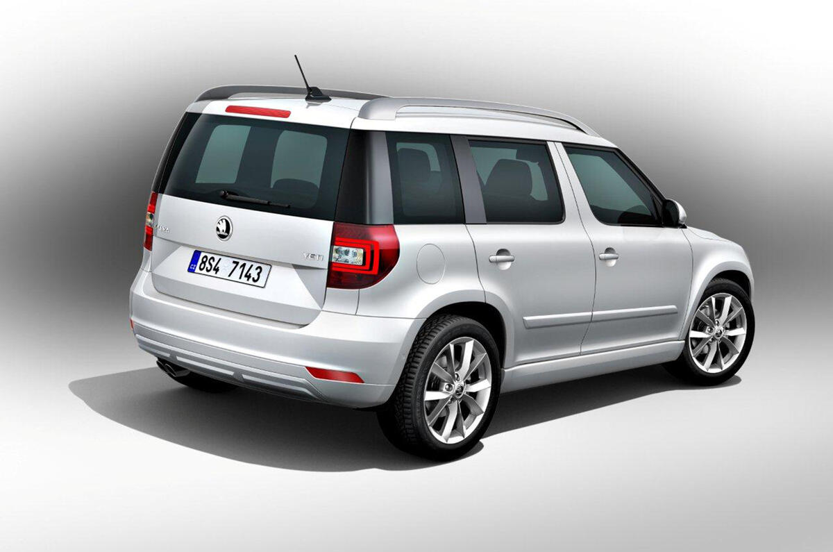 no title Revised Skoda Yeti revealed