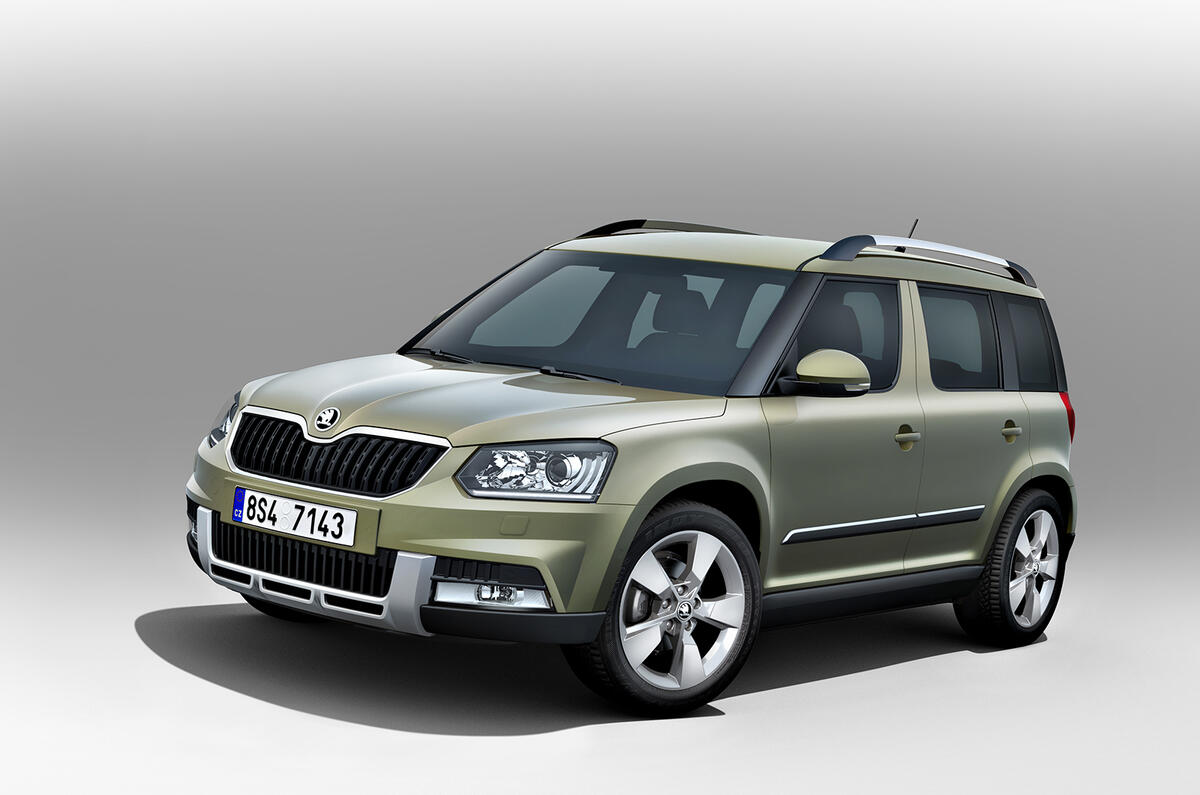 no title Revised Skoda Yeti revealed